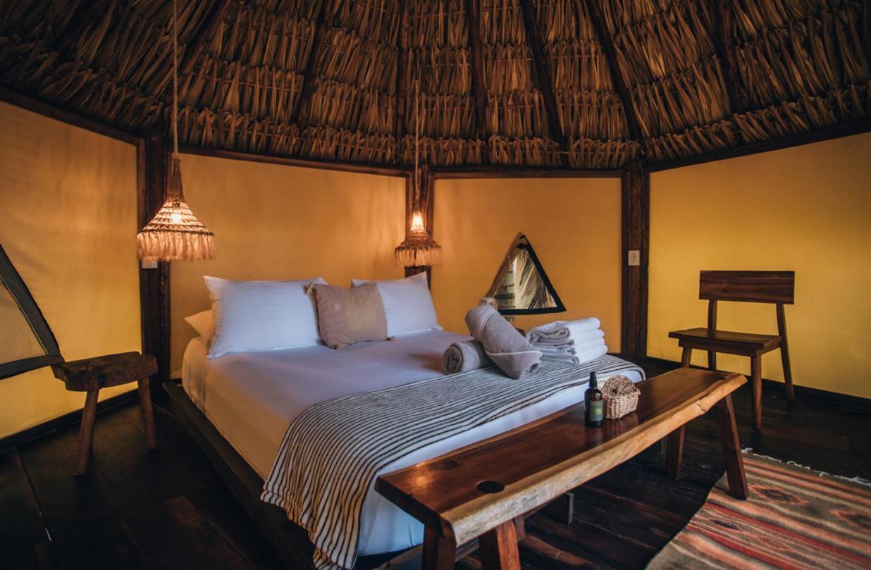 Ikal Tulum Hotel Luaran gambar Interior of a room at the resort